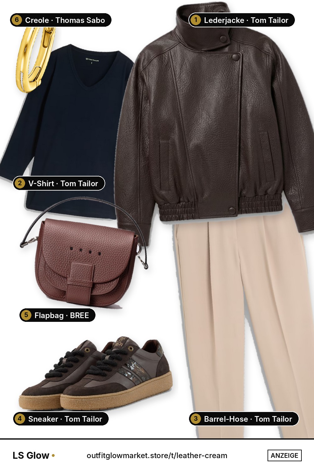 Kollage Leather & Cream von Laura und Sophie